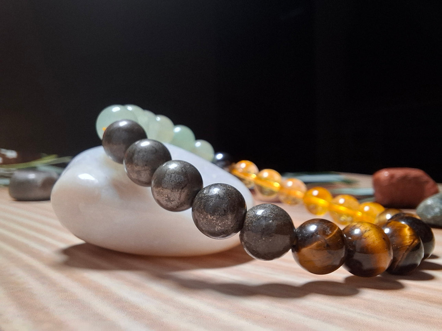 Money Attract Bracelet – Wealth, Prosperity & Abundance Crystal Bracelet