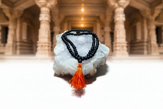 Original Karungali Mala with Free Powerful Trishool Bracelet