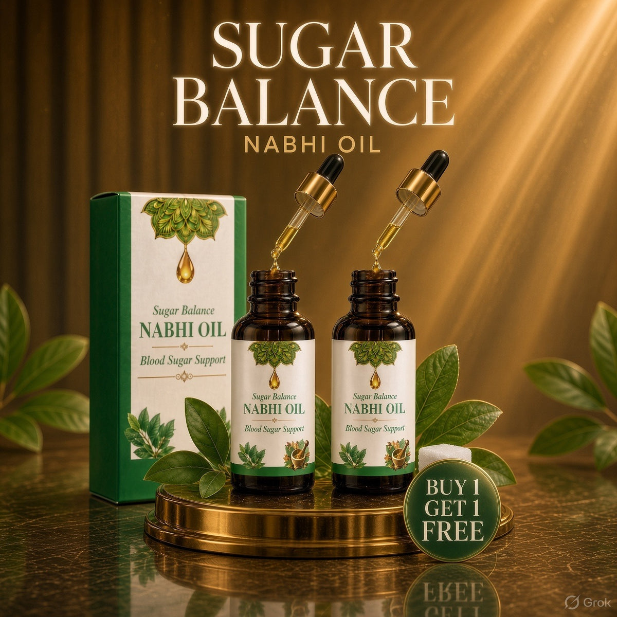 Sugar Balance Nabhi Oil – Buy 1 Get 1 FREE