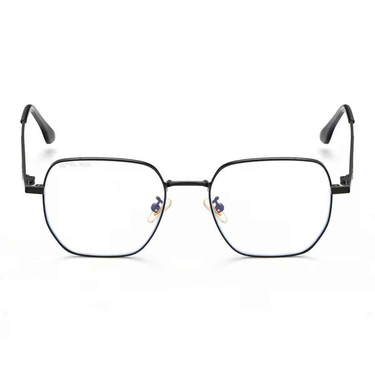 Royal Son Polygon Spectacles Frame – Blue Ray Cut Lens (Men & Women)
