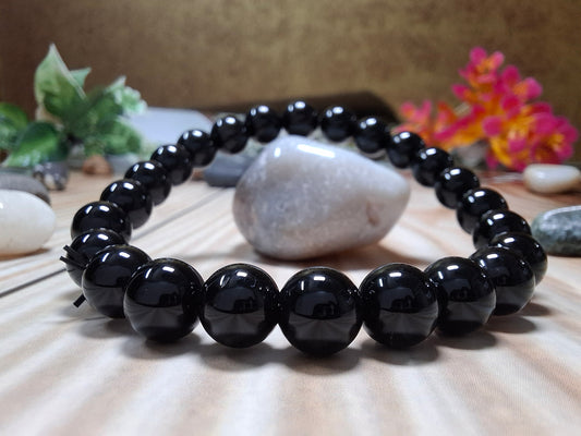 Black Tourmaline Bracelet | Protection & Negative Energy Shield