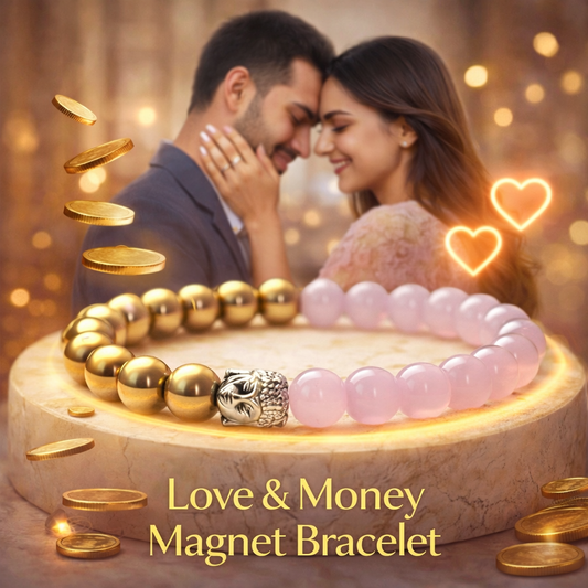Love and Money Attract Bracelet – Attract Wealth, Prosperity & Relationship Harmony 💰❤️
