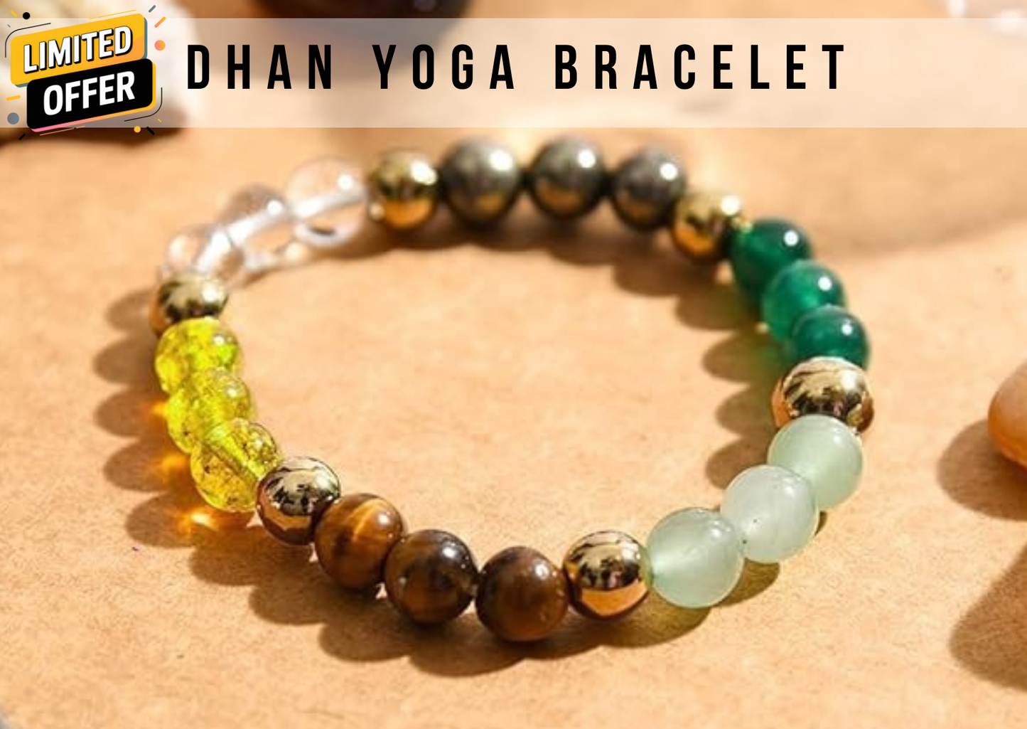 💎 Dhan Yog Bracelet – Prosperity & Positive Energy