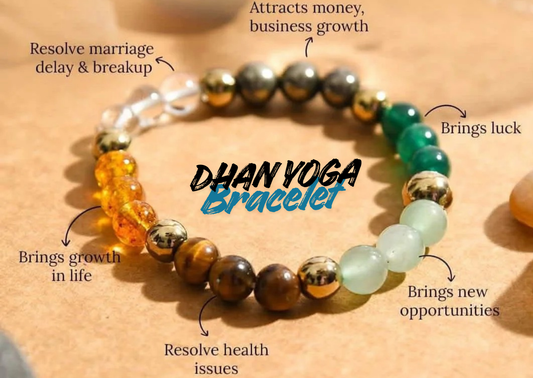 💎 Dhan Yog Bracelet – Prosperity & Positive Energy