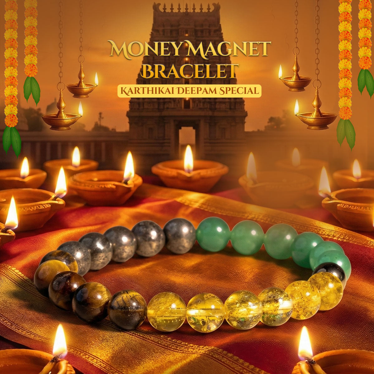 Money Magnet Bracelet – Financial Growth, Luck & Success