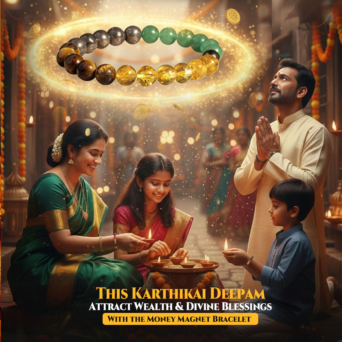 Money Magnet Bracelet – Financial Growth, Luck & Success